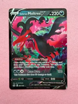 Galarian Moltres V - 097/198 - Pokemon Card - Near Mint - Image 1