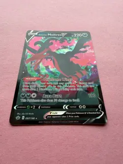 Galarian Moltres V - 097/198 - Pokemon Card - Near Mint - Image 3