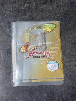 Pokemon Cards Japanese Neo Genesis Premium File Folder #1 - Image 1