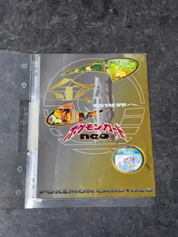 Pokemon Cards Japanese Neo Genesis Premium File Folder #1 - Image 2