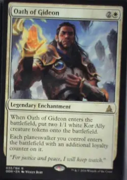 Oath of Gideon - Oath of the Gatewatch: #30, Magic: The Gathering Lp C353 - Image 1
