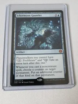 1x MTG Ichormoon Gauntlet - Phyrexia AWBO Mythic! LP - Image 1