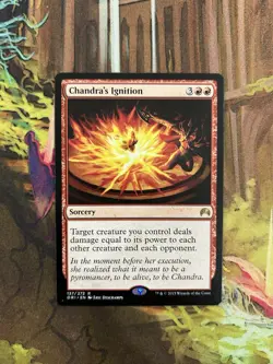 MTG Chandra's Ignition - Magic Origins - NM - Image 1