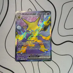 Pokemon! TCG Alakazam ex - 188/165 - SV: Scarlet & Violet 151 (MEW) - Image 1