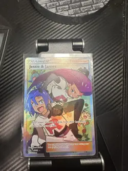 Jessie&James 68/68 Hidden Fates Ultra Rare Full Art Pokemon Card NM Centered ✅ - Image 1