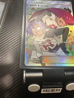 Jessie&James 68/68 Hidden Fates Ultra Rare Full Art Pokemon Card NM Centered ✅ - Image 2