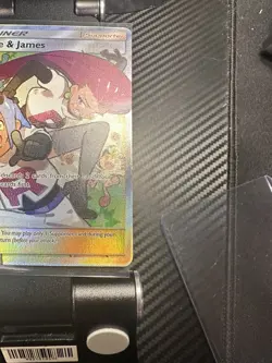 Jessie&James 68/68 Hidden Fates Ultra Rare Full Art Pokemon Card NM Centered ✅ - Image 3