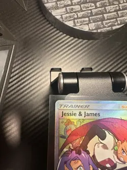 Jessie&James 68/68 Hidden Fates Ultra Rare Full Art Pokemon Card NM Centered ✅ - Image 5