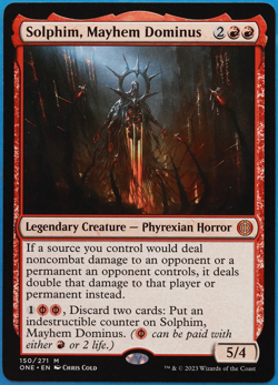 Solphim, Mayhem Dominus Phyrexia: All Will Be One MINT CARD (503036) ABUGames - Image 1