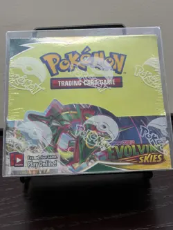 Pokemon TCG Sword & Shield Evolving Skies Booster Box Sealed! - Image 1