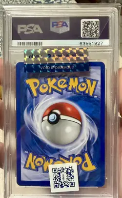2002 POKEMON EXPEDITION #6 CHARIZARD-HOLO PSA 9 SWIRL - Image 2