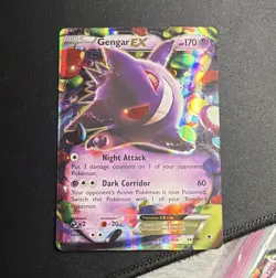 The Pokemon Company Gengar EX 34/119 XY Phantom Forces Full Art Holo - Image 1