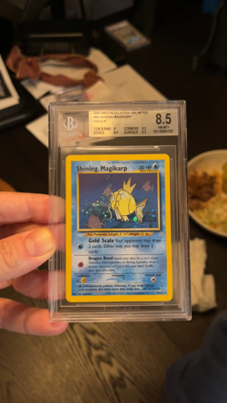 Shining Magikarp BGS 8.5 Pokemon 2001 Neo Revelation Secret Rare 66/64 Subgrades - Image 2