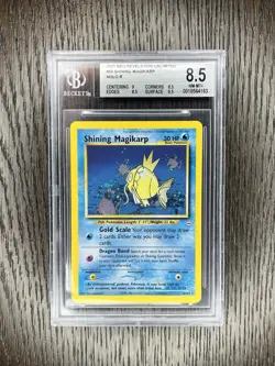 Shining Magikarp BGS 8.5 Pokemon 2001 Neo Revelation Secret Rare 66/64 Subgrades - Image 3