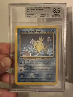 Shining Magikarp BGS 8.5 Pokemon 2001 Neo Revelation Secret Rare 66/64 Subgrades - Image 4