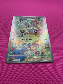 Cinccino 183/162 SV05 Temporal Forces Illustration Rare Full Art Holo - Image 2