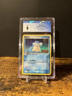 2007 Pokemon Sealeo Reverse Holo EX Power Keepers 37/108 CGC 9 Mint - Image 1