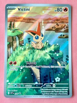Victini 208 SVP Promo Black Bolt White Flare Pokemon TCG - Image 1