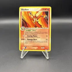 Blaziken Non-Holo Rare 1/106 Pokemon TCG EX Emerald 2005 LP+ EXCELLENT - Image 1