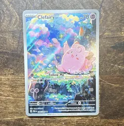 2026 Pokemon Clefairy 094/088 Perfect Order Illustration Rare Full Art Holo NM - Image 1