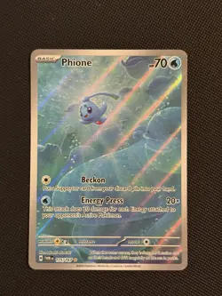 Pokemon TCG Twilight Masquerade 175/167 Phione Illustration Rare - NM - Image 1