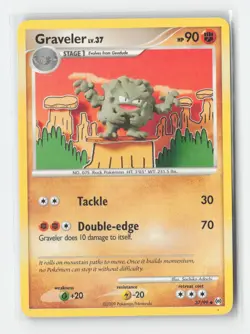Graveler 37/99 Uncommon Arceus Pokemon Moderately Played - Image 1