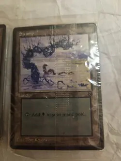 Mtg Magic The Gathering Sealed PARL Arena (1996) Promo 10 card land packs $92 - Image 4