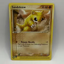 Sandshrew - 2003 - Ex Sandstorm - 75/100 - English - Common - HP Pokemon Card - Image 1