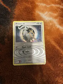 Pokemon TCG Arceus Holo 2009 AR5 Lightly Played/moderately Played - Image 1