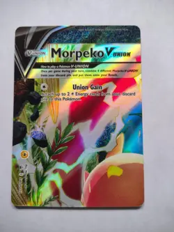Morpeko V-Union SWSH215 Holo P Sword & Shield Promo Pokemon Near Mint - Image 1