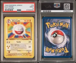 1999 POKEMON Jungle 1st Edition Electrode #18 PSA 9 MINT - Image 3