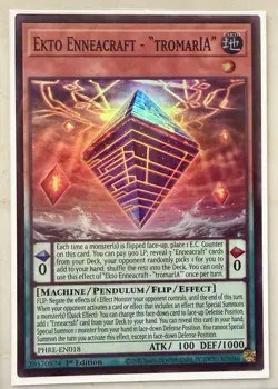 Yugioh Ekto Enneacraft - "TromarIA", PHRE-EN018, Super Rare, 1st Edition - Image 1