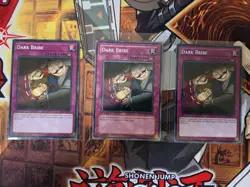 YUGIOH 3X DARK BRIBE COMMON 1ST ED NM (YS17,SDWS) - Image 1