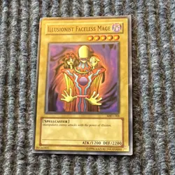 Yu-Gi-Oh! Illusionist Faceless Mage MRD-068 Common Metal Raiders - Image 1