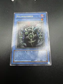 Konami Relinquished SDP-001 Starter Deck Pegasus Ultra Rare Ritual/Effect Eng - Image 2