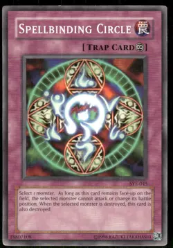 Spellbinding Circle SYE-045 Starter Deck: Yugi Evolution Yu-Gi-Oh Unlimited LP - Image 1