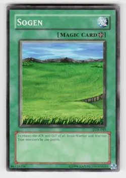 The Legend of Blue Eyes White Dragon #LOB-049 Sogen - Image 1
