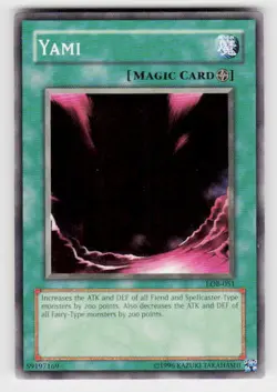 The Legend of Blue Eyes White Dragon #LOB-051 Yami - Image 1