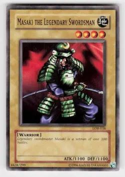 The Legend of Blue Eyes White Dragon #LOB-038 Masaki the Legendary Swordsman - Image 1