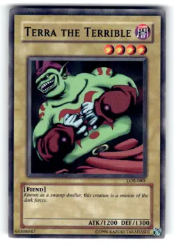 The Legend of Blue Eyes White Dragon #LOB-080 Terra the Terrible - Image 1