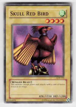 The Legend of Blue Eyes White Dragon #LOB-105 Skull Red Bird - Image 1