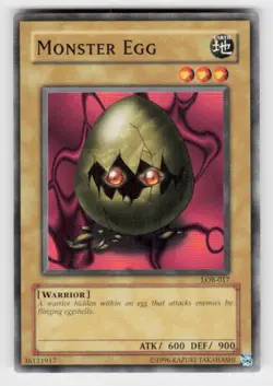 The Legend of Blue Eyes White Dragon #LOB-017 Monster Egg - Image 1