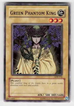 The Legend of Blue Eyes White Dragon #LOB-034 Green Phantom King - Image 1