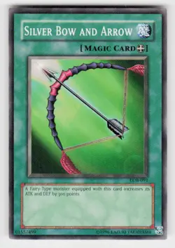 The Legend of Blue Eyes White Dragon #LOB-091 Silver Bow and Arrow - Image 1
