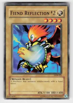 The Legend of Blue Eyes White Dragon #LOB-021 Fiend Reflection #2 - Image 1