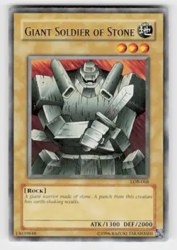 The Legend of Blue Eyes White Dragon #LOB-068 Giant Soldier of Stone - Image 1