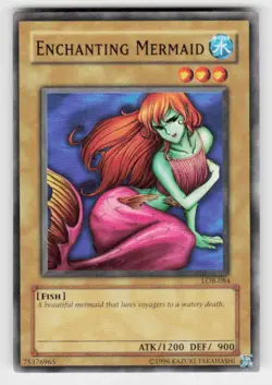 The Legend of Blue Eyes White Dragon #LOB-084 Enchanting Mermaid - Image 1