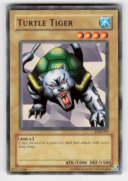 The Legend of Blue Eyes White Dragon #LOB-023 Turtle Tiger - Image 1