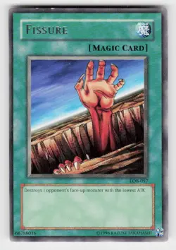 The Legend of Blue Eyes White Dragon #LOB-057 Fissure - Image 1