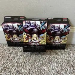 3x Yu-Gi-Oh! The Chronicles Deck The Fallen & The Virtuous Factory Sealed - Image 1